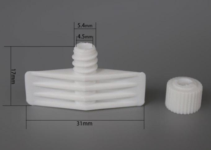 Εσωτερική διάμετρος 4.5mm πλαστικοί σωλήνες ΚΑΠ συστροφής για τις καλλυντικές φορητές τσάντες