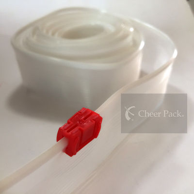 Επαγγελματικό μίνι κόκκινο ziplockk φερμουάρ για την τσάντα PVC, χρώμα που προσαρμόζεται