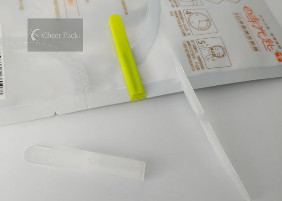 Ζωηρόχρωμος χωρισμένος συνδετήρες φάκελλος πλαστικών τσαντών, προωθητική υπηρεσία ODM cOem συνδετήρων τσιπ