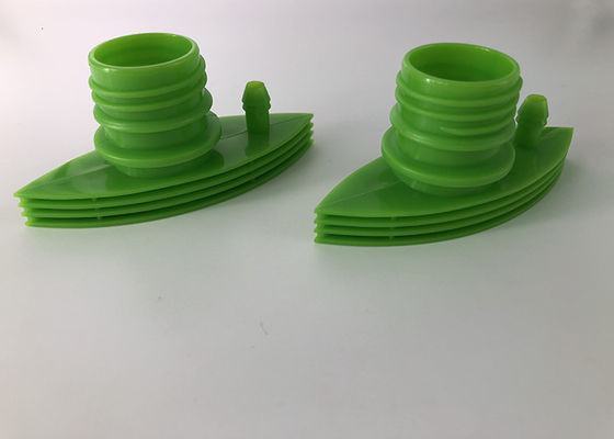 Πλαστική συστροφή δύο σωλήνων από την ΚΑΠ για την πλαστική συσκευασία τσαντών οξυγόνου, πράσινο χρώμα