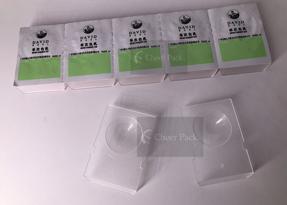 Άσπρα μικρά πλαστικά εμπορευματοκιβώτια PP για τη ζωηρόχρωμη πολωνική συσκευασία καρφιών, διάμετρος 45*30