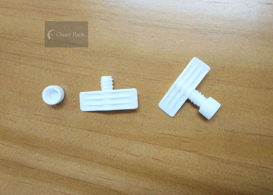 Η πλαστική υλική συστροφή PE χύνει στα καλύμματα σωλήνων την άσπρη διάμετρο 4mm χρώματος