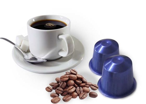 Μικρές στρογγυλές πλαστικές εμπορευματοκιβώτια PP/κάψες καφέ για Nespresso