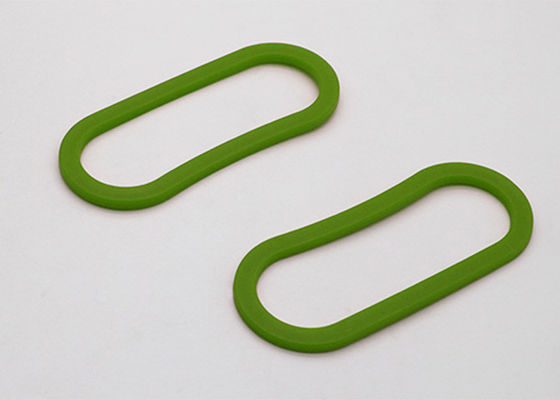 Ένα εύκολο πιάσιμο Singal φέρνει το συνδετήρα λαβών στις τσάντες αγορών το υλικούς σε πράσινο/κόκκινο PP
