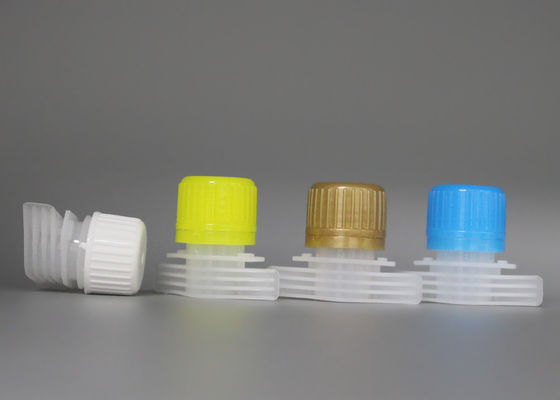 Πλαστικά καλύμματα σωλήνων βαθμού τροφίμων απόδειξης πλαστογραφήσεων με την εσωτερική διάμετρο 16mm για Doypack