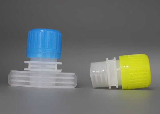 Πλαστικά καλύμματα σωλήνων συνήθειας PP με τα διπλά χάσματα 16mm για τη στάση επάνω στη σακούλα