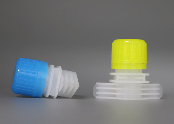 Πλαστικά καλύμματα σωλήνων συνήθειας PP με τα διπλά χάσματα 16mm για τη στάση επάνω στη σακούλα