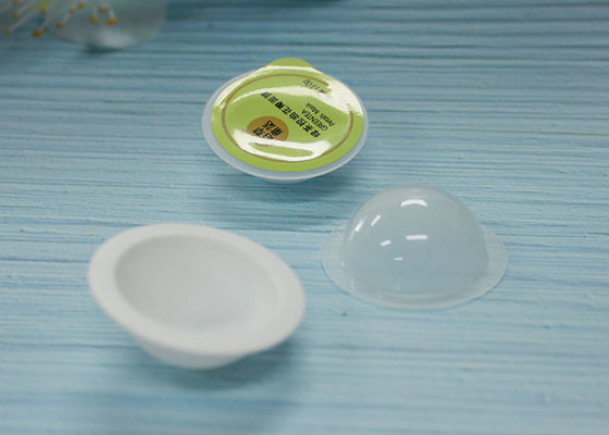 Μικρά στρογγυλά σαφή πλαστικά εμπορευματοκιβώτια για το μασάζ που συσκευάζει το ύψος 20mm