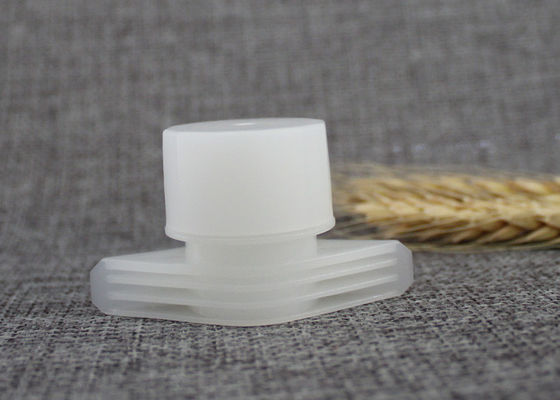 Ανθεκτικό πλαστικό ακροφύσιο σακουλών τροφίμων με την κάλυψη 24.5mm εξωτερικό μέσο μέγεθος διαμέτρων