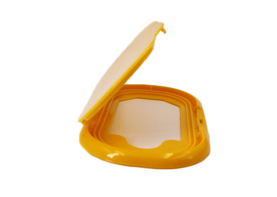 Κίτρινος υγρός σκουπίζει το πλαστικό κτύπημα τοπ ΚΑΠ συσκευασίας 109mm