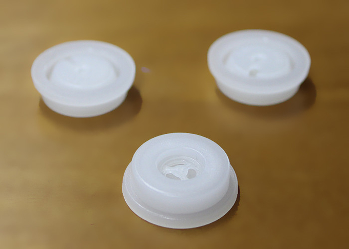 Sillicon λίγη τσάντα ένα βαλβίδα Dia 19.8mm καφέ εξαέρωσης τρόπων ημι - διαφανής 1