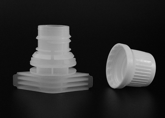 Το Dia 15mm μη Plasticizer PP πλαστικό PE χύνει τα καλύμματα σωλήνων για τη σακούλα παιδικών τροφών