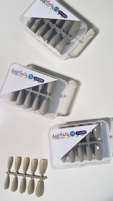 ποιότητας  Lady French Style Artificial False Nails Half Tips And Full Cover False Nail Tips Εργοστάσιο