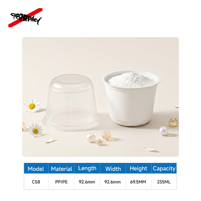 ποιότητας  Beauty Mixing Bowl Cosmetic Tools Individually Packaged Mask Powder Mixing Bowl Comes with Scale Εργοστάσιο