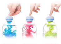 Διαφανή δημιουργικά Τύπου καλύμματα μπουκαλιών τύπων πλαστικά για τη συσκευασία σκονών ποτών