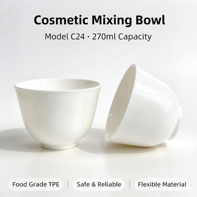 Ποιότητα  C24 Food‑Grade TPE Cosmetic Mixing Bowl 270ml For Salon & DIY Skincare | Safe for mixing mask powder & beauty paste. Reusable non‑stick beauty container for professional salon and home DIY facial care Εργοστάσιο
