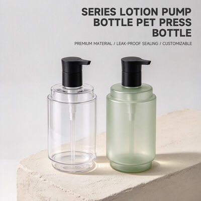 Ποιότητα  470ml PET Lotion Pump Bottle | 28 Thread Custom Cosmetic Packaging | Food-grade recyclable PET, leak-proof, custom color & logo for shampoo, body wash and skincare bulk packaging Εργοστάσιο