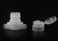 Dia 16mm πλαστικό ακροφύσιο σωλήνων κτυπήματος με το κτύπημα - τοπ ΚΑΠ για τη σακούλα πηκτωμάτων πλύσης 75% Achohol