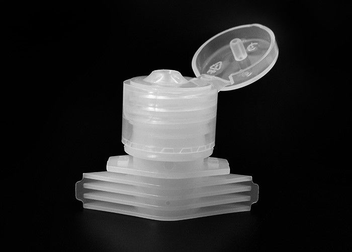 Dia 16mm πλαστικό ακροφύσιο σωλήνων κτυπήματος με το κτύπημα - τοπ ΚΑΠ για τη σακούλα πηκτωμάτων πλύσης 75% Achohol