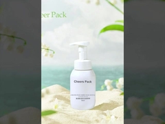 Χονδρικό 200ml 300ml 400ml 500ml Καλλυντικό PET με αφρό καθαριστικό προσώπου αντλία αφρού σαπουνόφουστας δοχείο