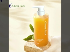 Λούξυ μόδα 400 ml Custom Oval PET μπουκάλι συσκευασία για το λάδι αφαιρέτης μακιγιάζ