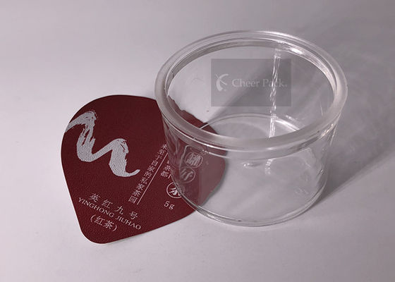 35 ακρυλικά μικρά πλαστικά εμπορευματοκιβώτια γραμμαρίου 100% για τη συσκευασία μαρμελάδας της Apple