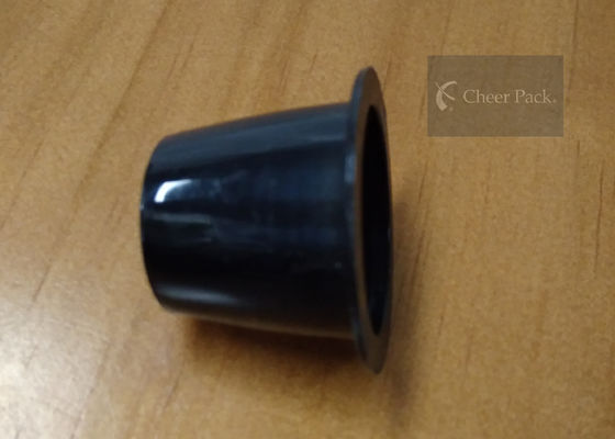 Μαύρο χρώματος εντερικό ντυμένο καφέ μηχανών επαναληπτικής χρήσεως γραμμάριο ικανότητας 8 καψών κενό