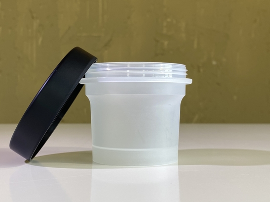 100 ml Κρέμα Jar Κοσμητική συσκευασία 60mm Συνολικό ύψος