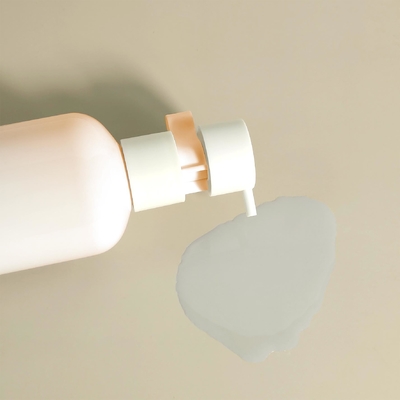 250 ml Flip Top Cap HDPE πλαστικό σαμπουάν Babycare Ροζ μπουκάλι αντλία λοσιόν για καλλυντικές συσκευασίες