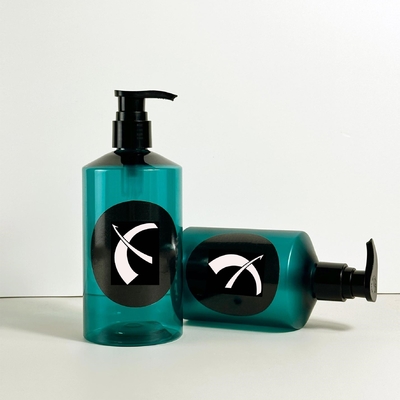 Χονδρικό 300ml/330ml/400ml/500ml Κτηνιατρική λοσιόν μπουκάλι με πρέσο Καλλυντικά Σαμπουάν μπουκάλι ζελέ ντους