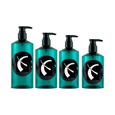 Χονδρικό 300ml/330ml/400ml/500ml Κτηνιατρική λοσιόν μπουκάλι με πρέσο Καλλυντικά Σαμπουάν μπουκάλι ζελέ ντους