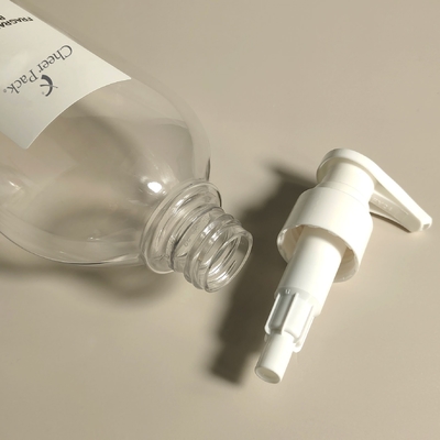 Πολυτελή μπουκάλια αντλίας από πλαστικό PET 300 ml Λευκό Διαφανές Μαύρο για σαμπουάν Λοσόνη για μαλλί Καθαριστικό προσώπου Συσκευή