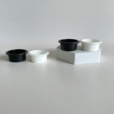 20 ml πλαστικές φλιτζάνες PP με κάλυμμα για λοσιόν καλλυντικής κρέμας 54 mm διάμετρος