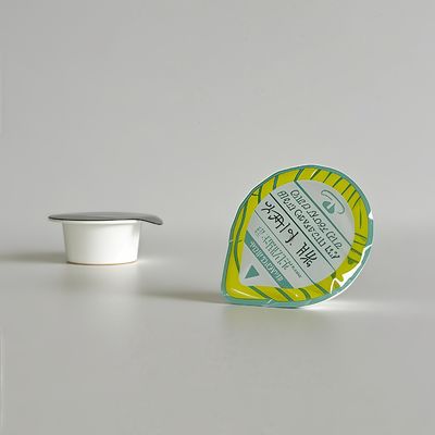 10ml Προσαρμοσμένα Κύπελλα PP Πλαστικού με Λογότυπο για Κρέμες Καλλυντικών με Αλουμινόχαρτο