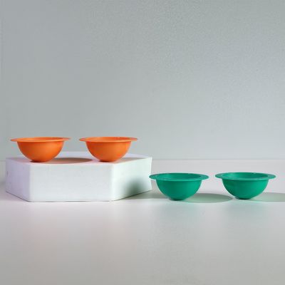 Κύπελλο ζελέ ημισφαιρικό 10ml PP για καλλυντικά, προσαρμόσιμο