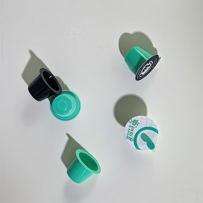 10 ml πλαστικά φλιτζάνια PP με καπάκια από χαρτί αλουμινίου