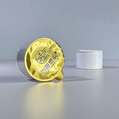 40ml Πλαστικό Κύπελλο PP PS με Αλουμινόχαρτο για Συσκευασία Τροφίμων