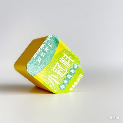 Custom Logo 45ml Square Disposable Plastic PP Cups with Aluminum Foil Lid for Food Packaging