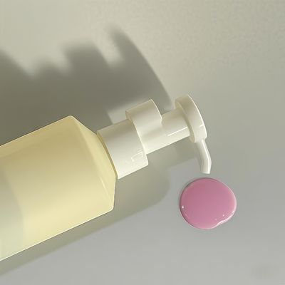 Μπουκάλι αντλίας λοσιόν σε σχήμα κυλίνδρου PET 300ml-500ml για συσκευασία καλλυντικών με εκτύπωση λογότυπου που προσαρμόζεται