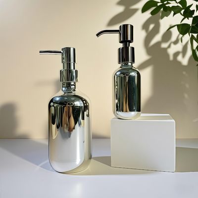 Πολυτελές PET Μπουκάλι με Χωρητικότητα 100ml και Σχήμα Βόμβας για Σειρά Περιποίησης Μαλλιών, Περιποίησης Δέρματος, Ορό, Σαμπουάν, Αφρόλουτρο, Κρέμα Προσώπου