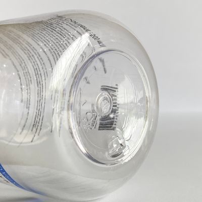 Προσαρμοσμένο Τυπωμένο Πλαστικό PET Κυλινδρικό Μπουκάλι Λοσιόν με Καπάκι Flip Top για Σαμπουάν και Αφρόλουτρο