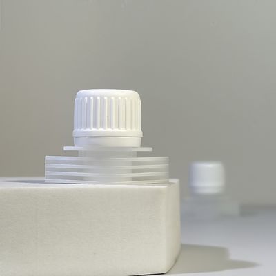 Φορητό και ανθεκτικό 16mm PE πλαστικό καπάκι με καλώδιο με κάλυμμα Flip Top Spout