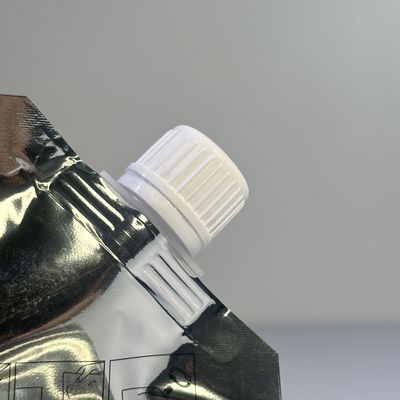 Φορητό και ανθεκτικό 16mm PE πλαστικό καπάκι με καλώδιο με κάλυμμα Flip Top Spout