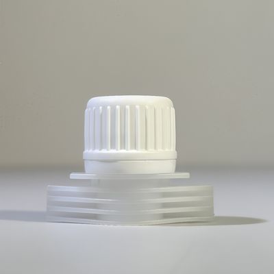 Φορητό και ανθεκτικό 16mm PE πλαστικό καπάκι με καλώδιο με κάλυμμα Flip Top Spout