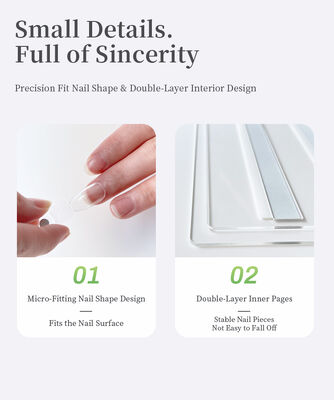 Αποσπώμενη Ακρυλική Μαγνητική Πλακέτα Επίδειξης Νυχιών με 120/180/240 Χρώματα Βιβλίο Ντεγκραντέ Χρώματος Πλαστικό Εργαλείο για Συμβουλές Νυχιών Gel