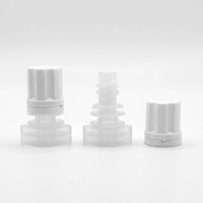 5mm X050 Καπάκι Ακροφυσίου σε σχήμα άνθους δαμασκηνιάς, Αεροστεγές, Βιομηχανικό, Πλαστικό PE Τροφίμων, Κάλυμμα Ακροφυσίου για Συσκευασία Σακουλάς Αναπλήρωσης Υγρών Καλλυντικών