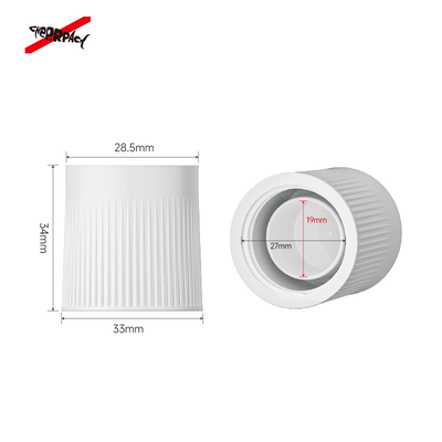 K2 Press on Water Powder Separation Cap PE Twist Top Powder Bottle Powder για στερεό ποτό και ενεργειακό συμπλήρωμα