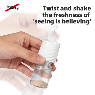 K2 Press on Water Powder Separation Cap PE Twist Top Powder Bottle Powder για στερεό ποτό και ενεργειακό συμπλήρωμα