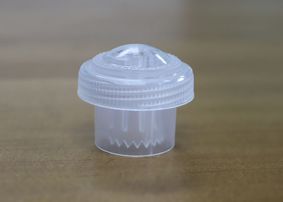 Διαφανή δημιουργικά Τύπου καλύμματα μπουκαλιών τύπων πλαστικά για τη συσκευασία σκονών ποτών