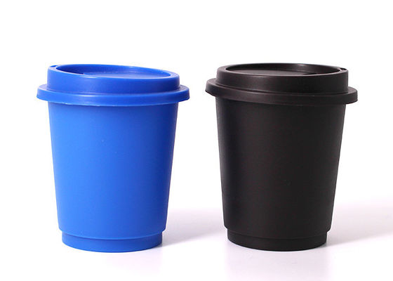 Μπλε λογότυπο Τύπου τυπωμένων υλών όφσετ πλαστικών κιβωτίων στιγμιαίου καφέ για το μίγμα Espresso μίγματος Decafe